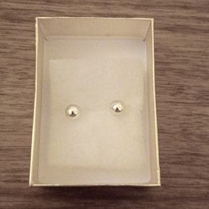 Sterling Silver Bead earrings
